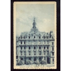 CIUDAD DE BUENOS AIRES PALACIO LA PRENSA ANTIGUA TARJETA POSTAL